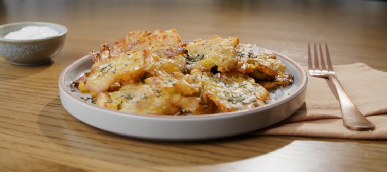 Crispy Smashed Potatoes