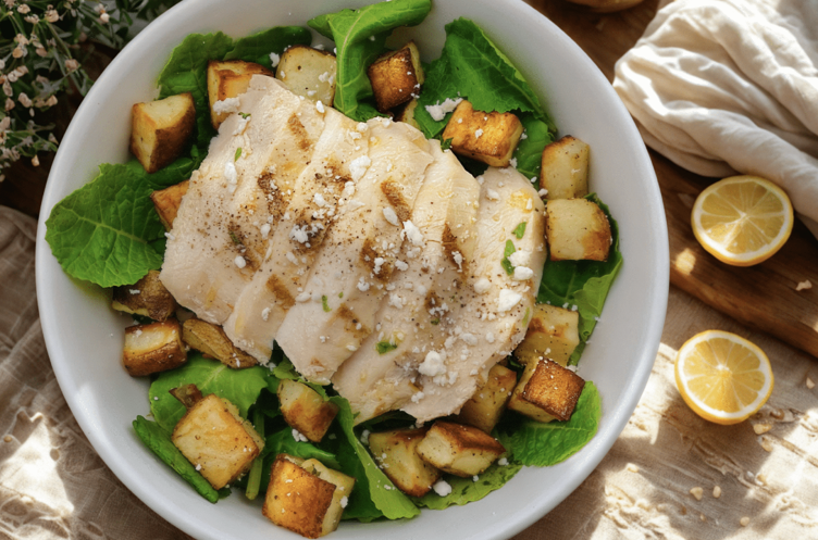 Crispy Roasted Potato Croutons