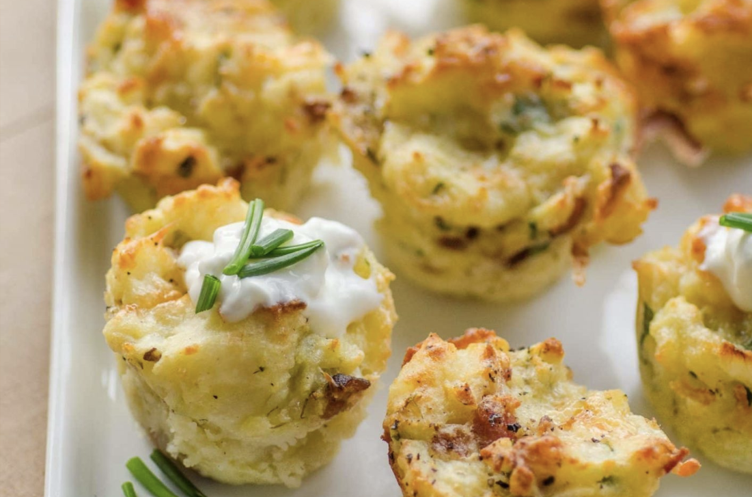 Cheesy Mashed Potato Puffs