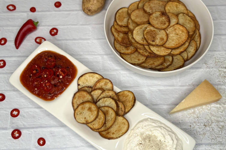 Fire vs. Frost Roasted Potatoes